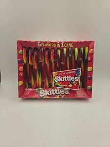 NUEVO SKITTLES 12 BASTONES DE CARAMELO 5 SABORES EN 1 (Exp. 14/07/25) - Imagen 1 de 3