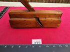 Antique Complex Moulding Plane Moving Tongue by Atkins Marked 1/2, 3/4 & Inch