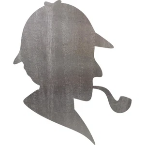 Decoración artística de metal con corte de acero detective - Imagen 1 de 1