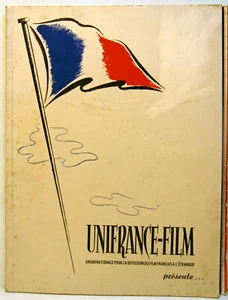 RARE - revue corporative " UNIFRANCE-FILM "- Paris- 1949 - 1er N° - Picture 1 of 3