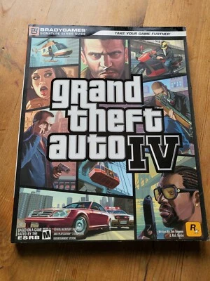 GTA 4 Grand Theft Auto IV Signature Series Brady Games Strategy Guide Book - Image 1 of 4