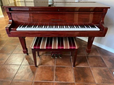 Schafer & Sons Grand Piano Cherry Color - Image 1 of 2