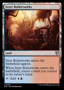 *MtG: 4x Izzet Boilerworks - Commander: Outlaws of Thunder Junction Uncommon* - Bild 1 von 1