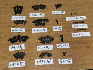 Allen Screws - Set Screws - Black Oxide Coated - Mixed Lot - 114 Pieces - Picture 1 of 8