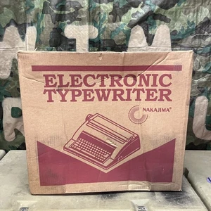 Nakajima WPT-160 Electronic Portable Typewriter  - Picture 1 of 5