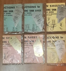 NOS Houser Valve Grinding Shim Gauge Chevy Pontiac Ford Mopar  IH 48 51 54 55 56 - Bild 1 von 6