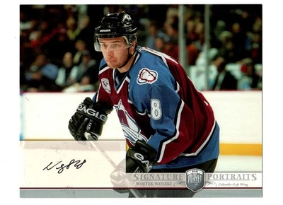 WOJTEK WOLSKI 2006-07 DECK SUPERIOR Be A Player Retratos Assinaturas AUTÓGRAFO - Imagem 1 de 4