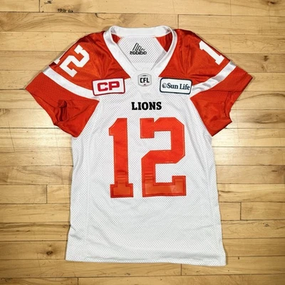 Keith Price BC Lions 2016 Game CFL Football Adidas Jersey - Image 1 of 4