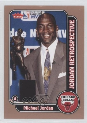 2008-09 Fleer Michael Jordan Retrospective Michael Jordan #MJ-12 HOF - Image 1 of 2