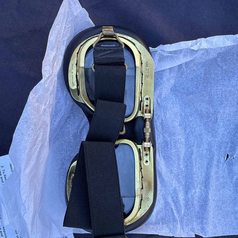 Gafas de moto Halcyon Mark 49 negras Foto 1 de 4