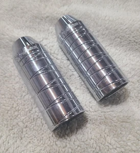 Primo Rohrsteak BMX PEGS Oldschool 3/8" Stahl konisch Chrom NOS seltener Fund! - Bild 1 von 9