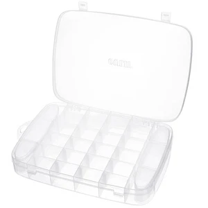Removable Storage Case Craft Organizer Plastic Organizer Box Craft Containers - Picture 1 of 11