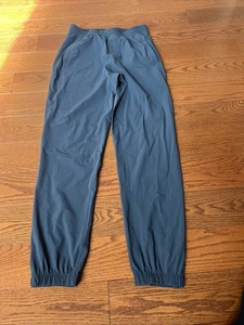 Lululemon Pace Breaker Nylon Track Pants Sweatpants Jogger Blue Men’s S - Picture 1 of 8