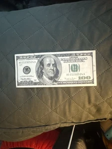 1996 $100 Bill AG21232524 Fancy Serial Number - Picture 1 of 4