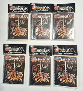 6x NEW!! Thundercats 8 Pack Party Invitations 1985 Betta New Old Stock Sealed - Picture 1 of 2