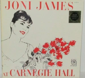 Joni James, Joni James At Carnegie Hall, (LP, Album, Gat), VG+, 3552645410 - Foto 1 di 5