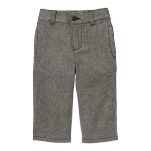Gymboree Joyful Holiday Winter Dressy Tweed Trouser Toddler Pants 2T Gray Boy - Picture 1 of 8