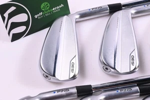 Ping i530 Irons / 4-PW / Blue Dot / Regular Flex Dynamic Gold R300 105 Shafts - Picture 1 of 7