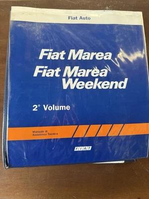 MANUALE DI OFFICINA FIAT MAREA FIAT MAREA WEEKEND 2 VOLUME - Immagine 1 di 2