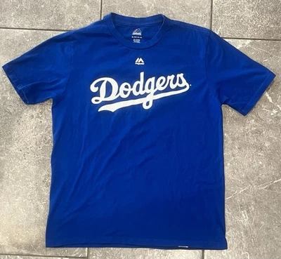 Camiseta Dodgers Clayton Kershaw #22 Majestic Youth XL Foto 1 de 4