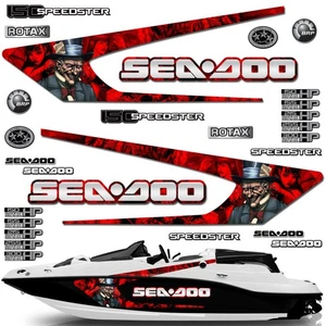 Decal Graphics Stickers for SEA DOO 150 SPEEDSTER 2003-2013 MADHATTER R - Picture 1 of 3