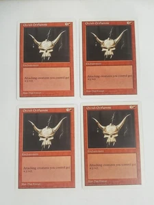 MTG Playset 4x Orcish Oriflamme (5th Edition/Red/U) - BGM - Bild 1 von 2