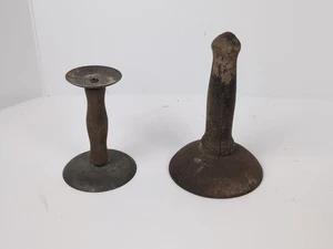 2 Vintage Schweineschaber Primitive Farm Butcher - Bild 1 von 6