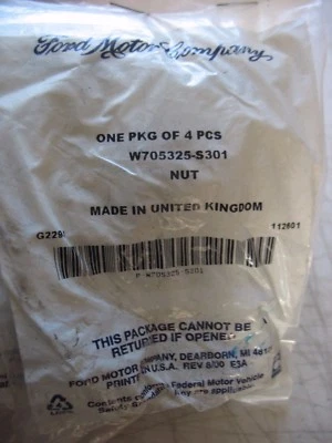 Nuevo de Lote Antiguo Ford OEM 03-11 Crown Victoria-Horn Tuerca W705325S301 Cantidad 1  Foto 1 de 3