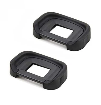 2X Replacement Rubber Eyecup EB For Canon camera EOS 20D 30D 40D 50D 60D 1000N - Image 1 of 4