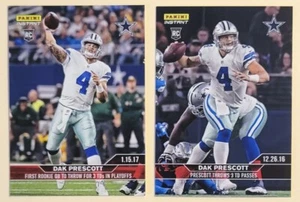 Dak Prescott Rookie Karten Panini Instant 2 Karten #429, 1/202 & 768, 1/212 - Bild 1 von 2