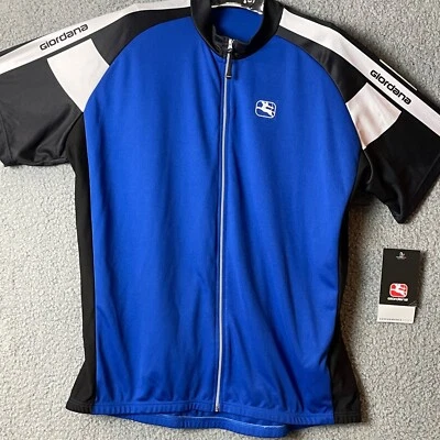 Camisa de motociclista Giordana para hombre 2XL Silverline Superfit Jersey cremallera completa 3 bolsillos nueva con etiquetas Foto 1 de 4