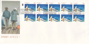 (141147) Libretto Pesca Sport Serie I Australia FDC 1989 - Foto 1 di 1