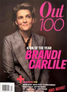 Brandi Carlile OUT Magazine Nov-Dec 2023 OUT 100 Issue Icon of the Year - Picture 1 of 1