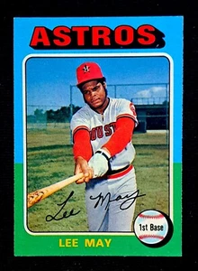 1975 Topps Baseball Card Set-Break #25 Lee May EX-EXMINT - Picture 1 of 2