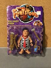 NOS, Mattel - The Flintstones, Big Shot Fred, Action Figure - 1993