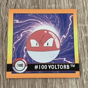 Versand am selben Tag Pokemon 1999 Artbox Serie 1 Sticker Voltorb #100 - Bild 1 von 2