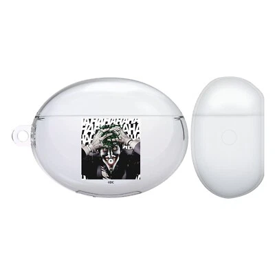 JOKER DC COMICS CHARACTER ART CLEAR HARD CRYSTAL COVER CASE FOR HUAWEI FREEBUDS - Image 1 of 4