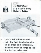Farm Equipment Brochure - IH McCormick - 510 - HD Rotary Cutter (F7313)