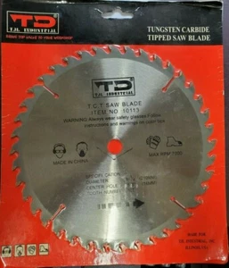 8-1/4", 40 Tooth, Circular Saw, Tungsten Carbide Tipped, TJL, Lot of 1 Blade - Picture 1 of 2