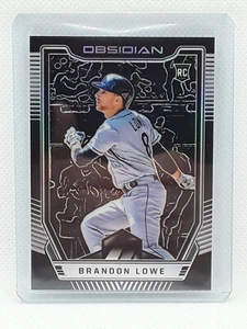 Brandon Lowe 2019 Chronicles Obsidian Baseball - RC #39 PRIZM - Tampa Bay Rays - Bild 1 von 2