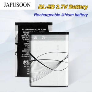 JAPUSOON BL 5B 890mAh Cellular telephone batteries removable For Nokia Phone - Picture 1 of 7