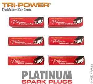 PLATINUM SPARK PLUGS - for Chrysler Crossfire 3.2L V6 ZH (EGX) TRI-POWER - Picture 1 of 1