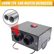12V 500W Vehicle Car Truck Fan Heater Warm Window Windscreen Defroster Demister