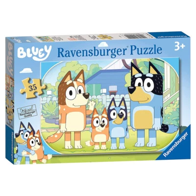 35pc Bluey Ravensburger Bluey Family Time Jigsaw Puzzle Kids/Children Toy 3y+ - image 1 of 4
