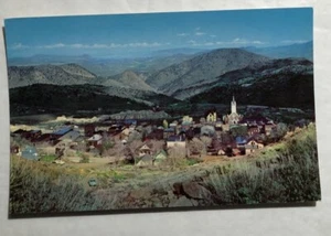 Aerial View Old Virginia City, Nevada Postcard (J1) - Picture 1 of 2