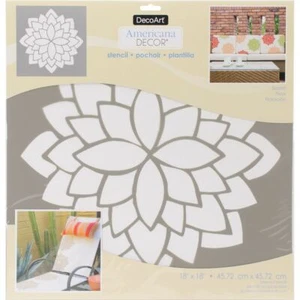 STENCIL 18"X18"-BLOOM - Picture 1 of 1