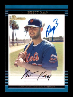 2002 Bowman - Brett Kay - On Card Autograph - Image 1 of 2