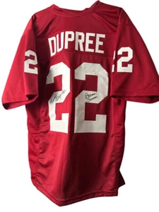 Jersey personalizado firmado por Marcus Dupree (JSA) - Imagen 1 de 2