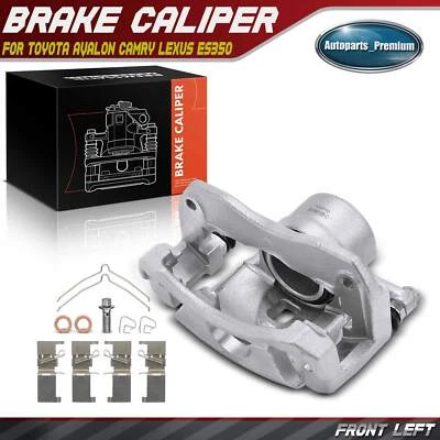盘式制动卡钳带支架适用于丰田 Avalon Camry 雷克萨斯 ES350 左前 — 第 1/4 张图片