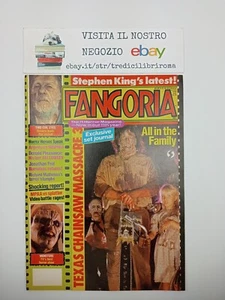FANGORIA - #89 - RIVISTA HORROR - 1990 - TEXAS CHAINSAW MASSACRE 3 - Bild 1 von 5